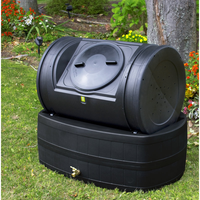Good Ideas Compost Wizard 47 Gal. Tumbler Composter & Reviews Wayfair